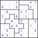 sjs8_2_008 Судоку-пазл 8х8 #8 средний