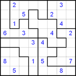 sjs8_3_007 Судоку-пазл 8х8 #7 трудный