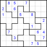 sjs8_3_008 Судоку-пазл 8х8 #8 трудный
