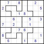 sjs8_3_009 Судоку-пазл 8х8 #9 трудный