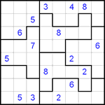sjs8_4_009 Судоку-пазл 8х8 #9 очень трудный