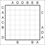 abc7_2_10 Алфавит 7х7 #10 средний