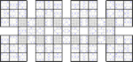 shogun_1_05 Судоку-сегун #5 легкий