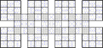 shogun_1_07 Судоку-сегун #7 легкий
