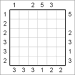 sky_6_1_10 “Небоскребы” 6х6 #10 легкий