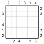sky_6_2_03 “Небоскребы” 6х6 #3 средний