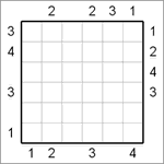 sky_6_2_04 “Небоскребы” 6х6 #4 средний