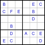 w6_2_001 Вордоку 6х6 средний #1