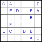 w6_2_004 Вордоку 6х6 средний #4