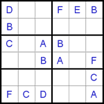 w6_2_005 Вордоку 6х6 средний #5