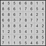 hit8_1_007 Хитори 8х8 #7 легкий