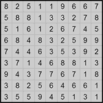 hit9_1_005 Хитори 9х9 #5 легкий