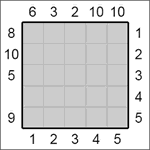 kksu5_2_003 Какурасу 5х5 #3 средний