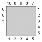 kksu5_2_008 Какурасу 5х5 #8 средний