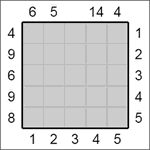 kksu5_2_009 Какурасу 5х5 #9 средний
