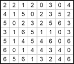dom6_2_008 Домино 8х7 #8 средний