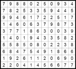 dom9_2_005 Домино 11х10 #5 средний