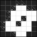ka7_2_001 Какуро 7х7 #1 средний