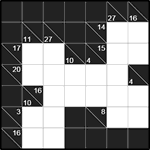ka7_2_002 Какуро 7х7 #2 средний
