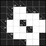ka7_2_005 Какуро 7х7 #5 средний