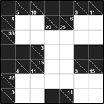 ka7_4_004 Какуро 7х7 #4 очень трудный