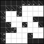 ka8_2_001 Какуро 8х8 #1 средний