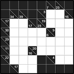 ka8_2_002 Какуро 8х8 #2 средний