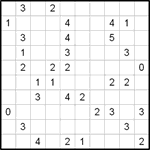 mine10_3_004 Сапер 10х10 #4 трудный