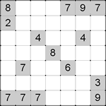 cor7_3_005 Кораль 7х7 #5 трудный