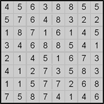 hit8_1_012 Хитори 8х8 #12 легкий