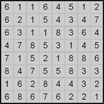 hit8_1_013 Хитори 8х8 #13 легкий