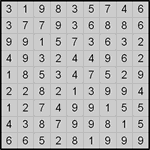 hit9_4_010 Хитори 9х9 #10 очень трудный