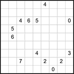 line9_3_003 Линейщик 9х9 #3 трудный