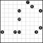 shik10_1_005 “Квадраты” 10х10 #5 легкий