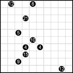 shik10_2_001 “Квадраты” 10х10 #1 средний