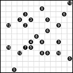 shik13_2_010 “Квадраты” 13х13 #10 легкий
