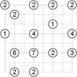 hw8_3_008 Мосты 8х8 #8 трудный