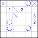 nan_6_2_010 Числобол 6х6 #10 средний