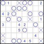 nan_8_1_009 Числобол 8х8 #9 легкий