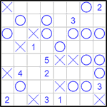 nan_8_2_006 Числобол 8х8 #6 средний