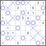 nan_9_1_006 Числобол 9х9 #6 легкий