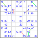 hid10_2_007 Хидоку 10х10 #7 средний
