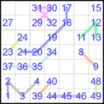 hid7_1_006 Хидоку 7х7 #6 легкий