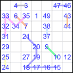 hid7_1_007 Хидоку 7х7 #7 легкий
