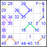hid7_1_008 Хидоку 7х7 #8 легкий
