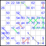hid9_1_009 Хидоку 9х9 #9 легкий
