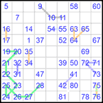 hid9_1_010 Хидоку 9х9 #10 легкий