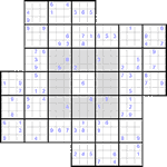 wind_4_14 Судоку-мельница #14 очень трудный