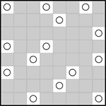 cur_8_027 Кривая дорожка 8х8 #27