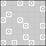 cur_8_029 Кривая дорожка 8х8 #29